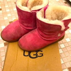Beautiful pink UGG girl boots